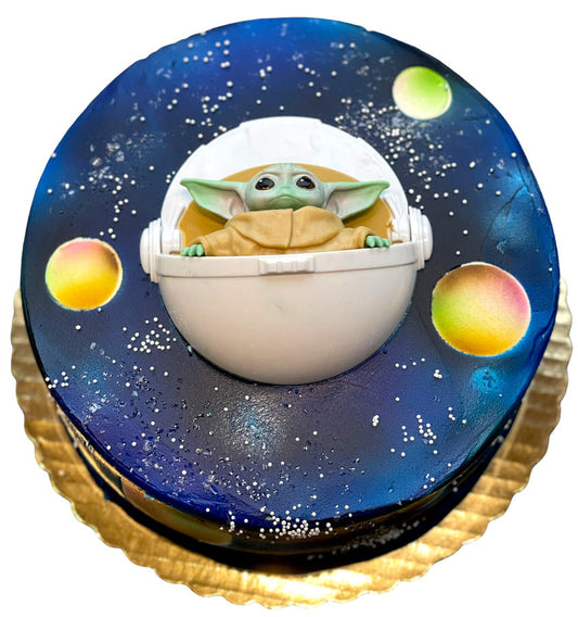 Baby Yoda Cake